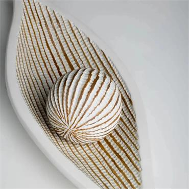 MATISSE ORB 12X12X12CM CREAM