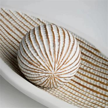 MATISSE ORB 12X12X12CM CREAM