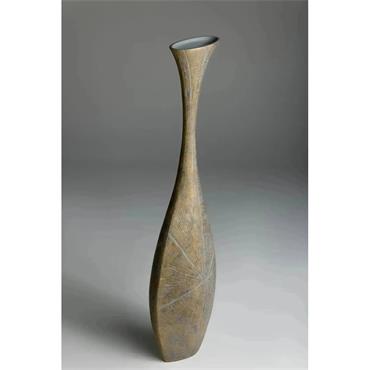 ORIANA VASE 28.5X18X115CM GOLD