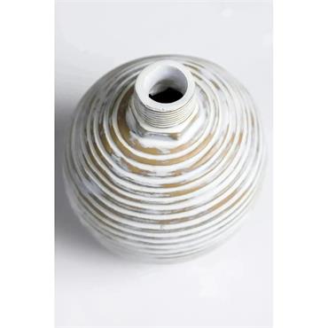 HAVEN ROUND VASE 9.2X9.2X11CM NATURAL