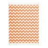 ZIGGY 127X178CM ORANGE/ GREY