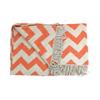 ZIGGY 127X178CM ORANGE/ GREY