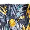 TASMIN 90X90" BLUE/OCHRE P/ PLEAT