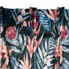 TASMIN 132X90" TEAL/PINK P/ PLEAT