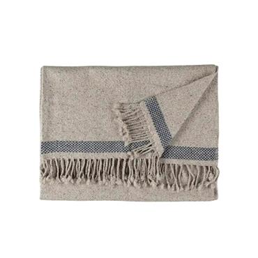 LEWIS 130X170CM CAMEL/NAVY