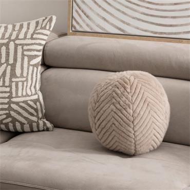 ELLIS 30CM DIAMETER BALL MINK