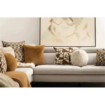 RALPH 30CM DIAMETER BALL COGNAC