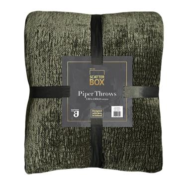 PIPER THROW 130X270CM GREEN