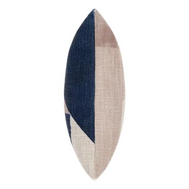 GEO BLOCK 45X45CM NATURAL/MIDNIGHT