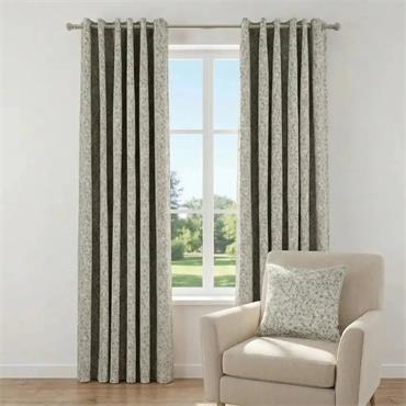 CLOVER 90X90" SAGE GREEN / CREAM