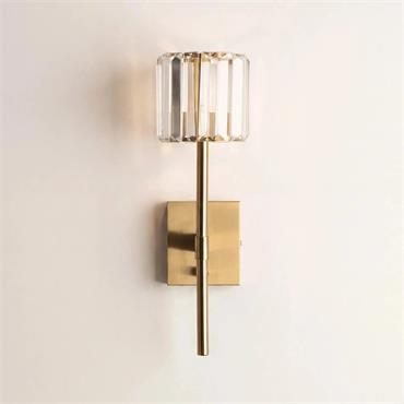 DION SCONCE LAMP 17X11X41.5CM GOLD