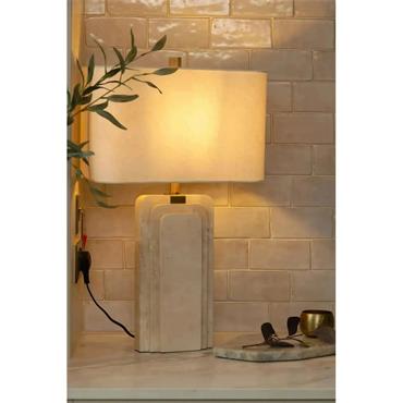 EVYN LAMP 38X19X63CM CREAM