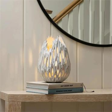 TIAGA LAMP 22X22X31.5CM WHITE
