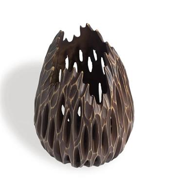 TIAGA LAMP 22X22X31.5CM BROWN