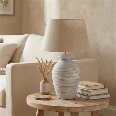 HAVEN TABLE LAMP 37X28X61 NATURAL