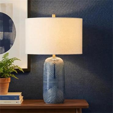 LUELLA 30.5X30.5X66CM BLUE