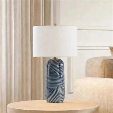 LUELLA 30.5X30.5X66CM BLUE