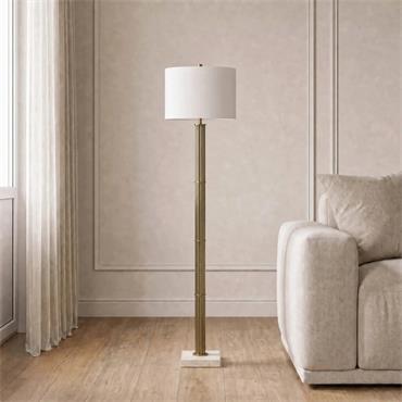 CARMEN FLOOR LAMP 40.5X40.5X152.5CM GOLD