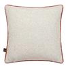 LEIGHTON 43X43CM ECRU/SALMON