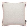 LEIGHTON 43X43CM ECRU/SALMON