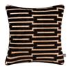 HARRISON 40X60CM BLACK/COGNAC
