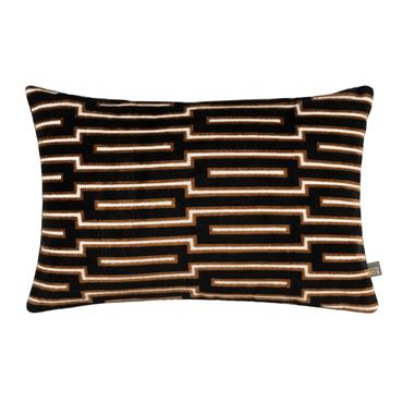 HARRISON 40X60CM BLACK/COGNAC