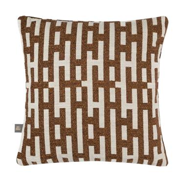 HUGO 43X43CM COGNAC