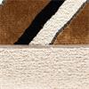 BRYCE 43X43CM COGNAC/CREAM