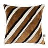 BRYCE 58X58CM COGNAC/CREAM