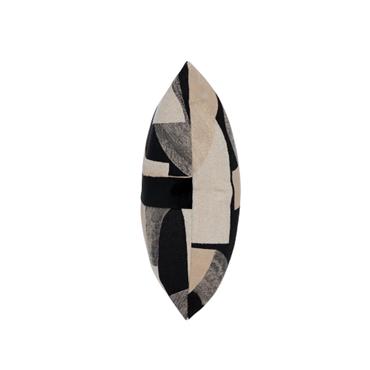 VANCE 43X43CM BLACK / NATURAL