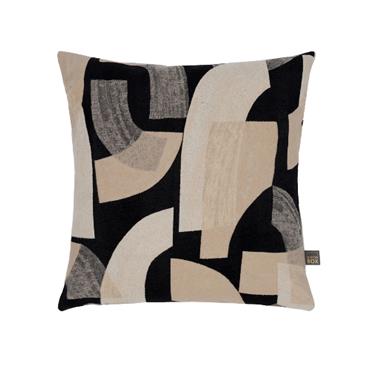 VANCE 43X43CM BLACK / NATURAL