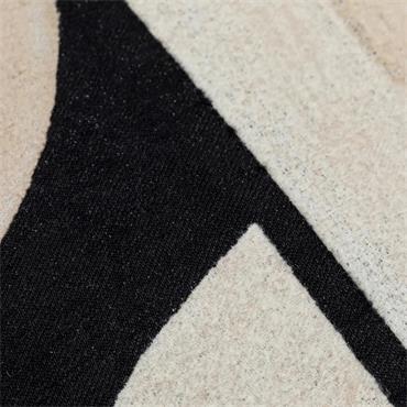 VANCE 58X58CM BLACK / NATURAL