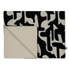 SOREN THROW 65X200CM BLACK