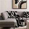 SOREN THROW 65X200CM BLACK