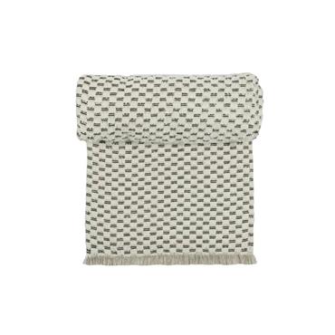ELIO THROW 136X200CM BLACK/CREAM