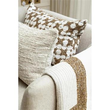 REEVE THROW 140X200CM NAT/TOBACCO