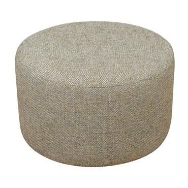 OTTOMAN ROUND BARNACOGHILL GREEN