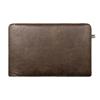 OTTOMAN SQUARE NANOUK DARK BROWN
