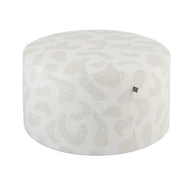 OTTOMAN ROUND MERRICK NATURAL