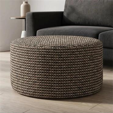 OTTOMAN ROUND BENSON GREEN