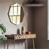 Bowie Octagon Mirror Champagne 800x800mm