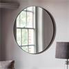 Bowie Round Mirror Black 800x800mm