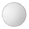Bowie Round Mirror Black 800x800mm