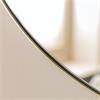Bowie Round Mirror Champagne 800x800mm