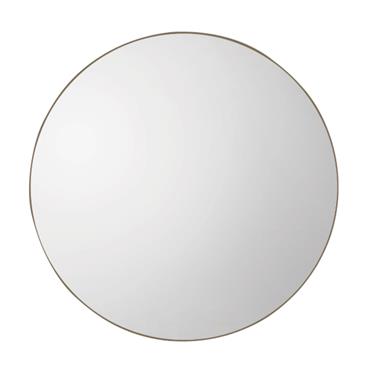 Bowie Round Mirror Champagne 800x800mm