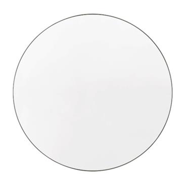 Bowie Round Mirror Silver 800x800mm