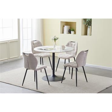 Andrea Dining Chair Charcoal