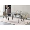 Andrea PU Dining Chair Taupe