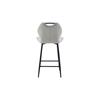 Andrea PU Counter Stool Taupe