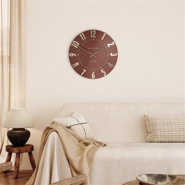 12'' Mulberry Wall Clock Auburn
